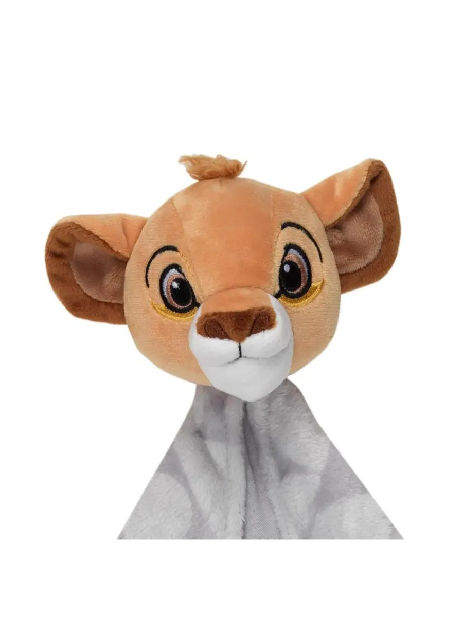 Мягкое плюшевое одеяло Lambs and Ivy Disney Baby THE LION KING серого цвета для малышей Lambs & Ivy — изображение 3 из 3