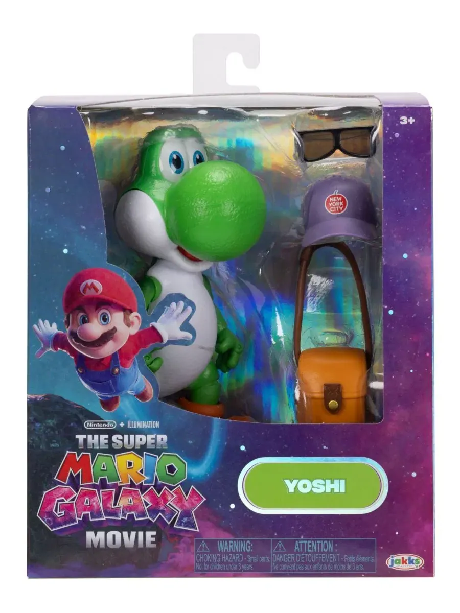 Набор фигурок Йоши из фильма «Галактика» высотой 13 см Super Mario — мульти