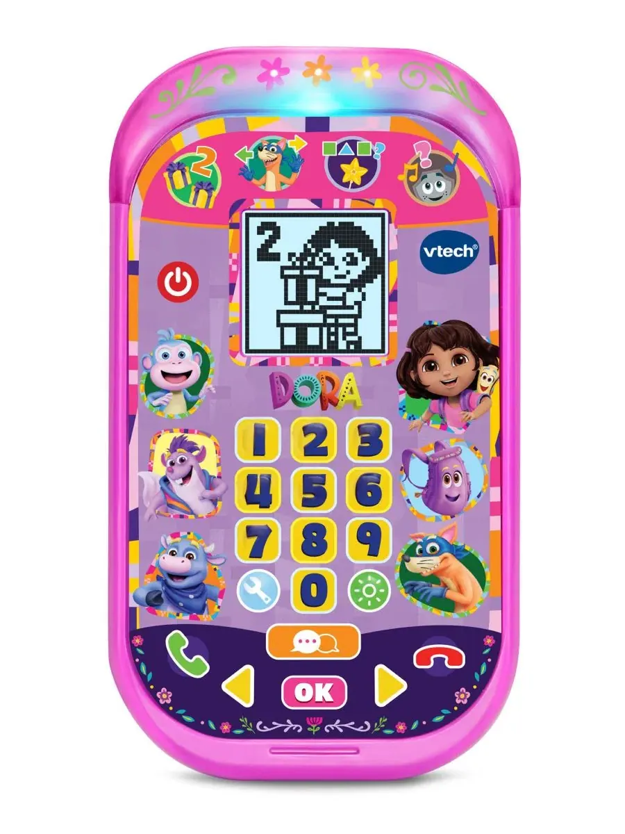 Обучающий телефон Dora Adventure Calls VTech — мульти
