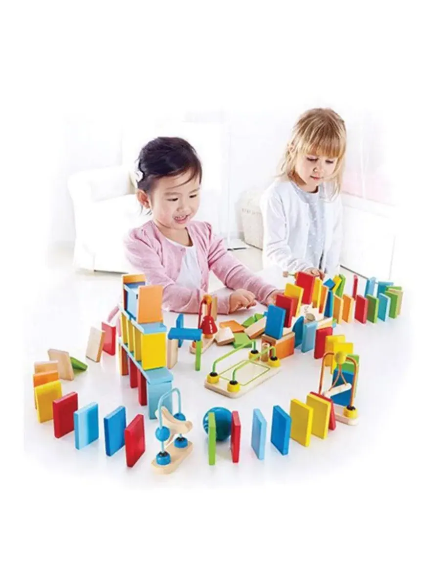 Конструктор домино Dynamo - 107 деталей Hape