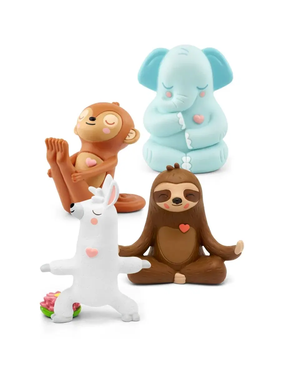 Набор фигурок Mindfulness Affirmations, Movement, Yoga, 4 шт. Tonies — мульти
