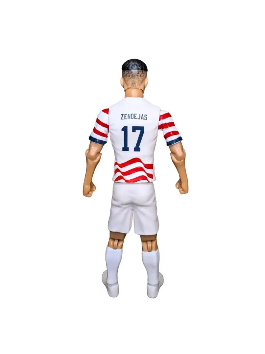 Коллекционная футбольная фигурка SOCKERS 2026 USMNT Алехандро Зендехаса высотой 20 см Banbo Toys — изображение 3 из 5