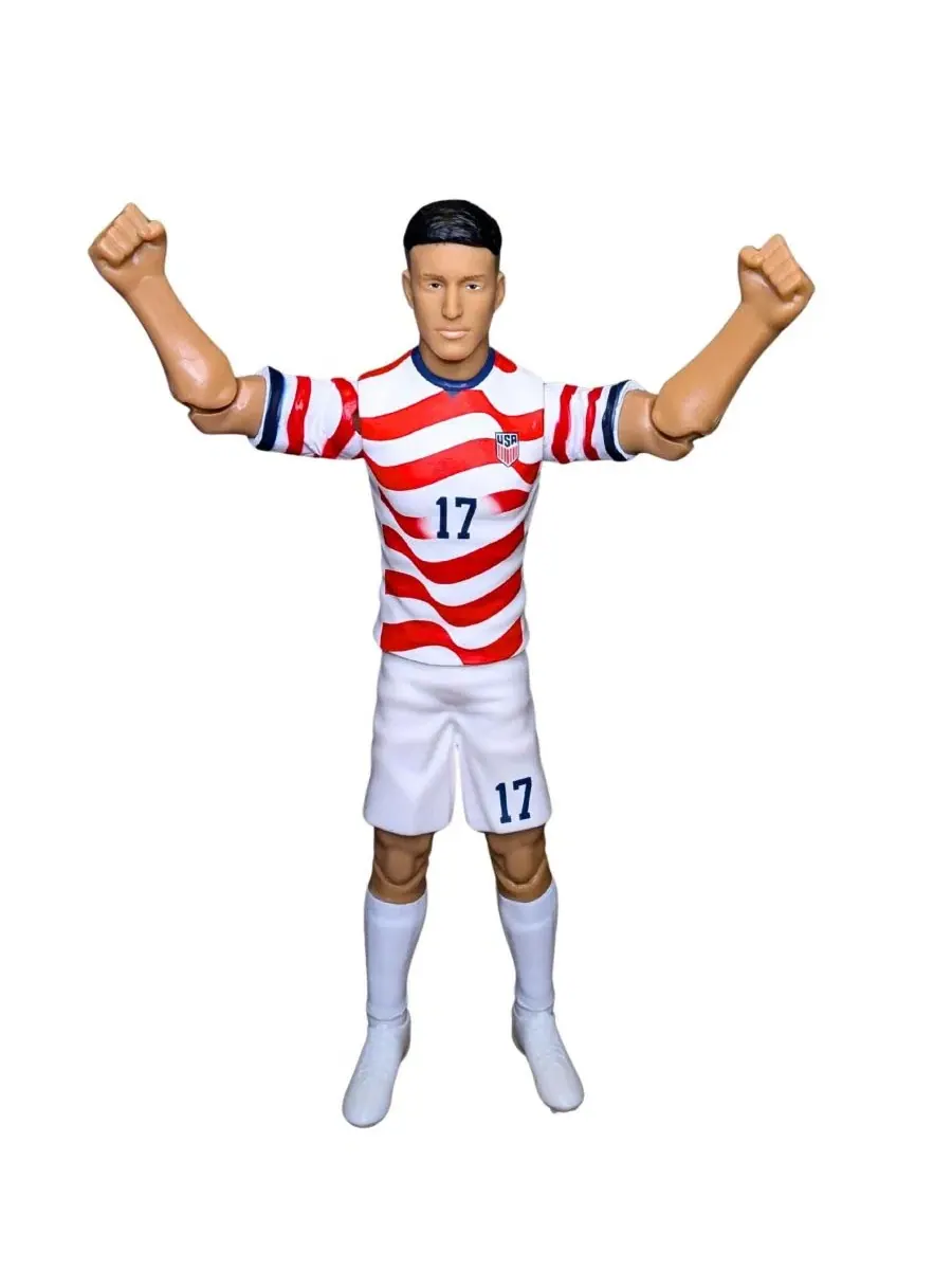 Коллекционная футбольная фигурка SOCKERS 2026 USMNT Алехандро Зендехаса высотой 20 см Banbo Toys — изображение 5 из 5