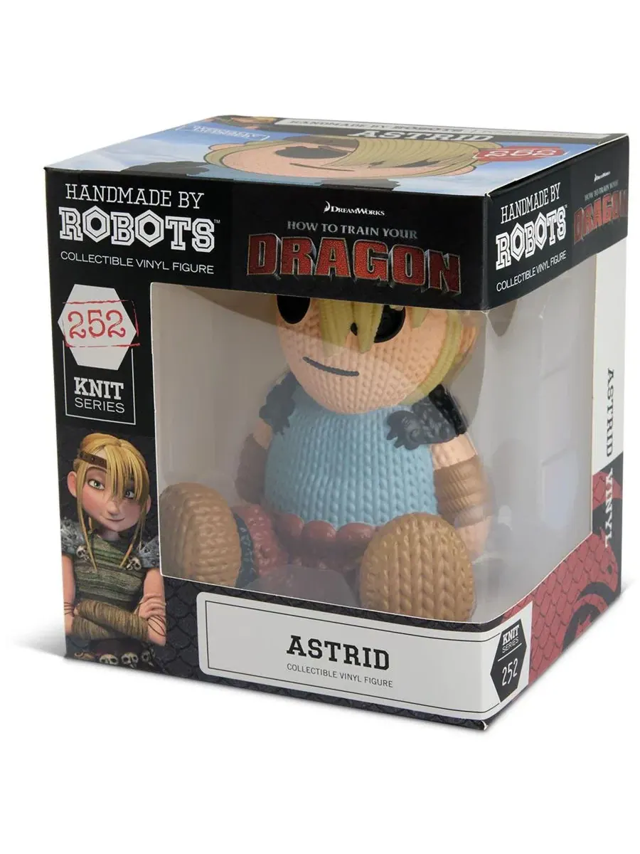 Как приручить дракона - Астрид и Беззубик (2 фигурки) Handmade By Robots — изображение 2 из 3, нет цвета