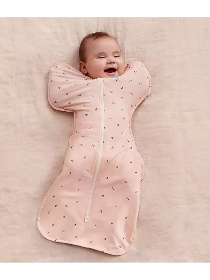 Легкое одеяло-кокон Swaddle Up - бамбук 1.0 TOG Love To Dream — изображение 4 из 8, розовый