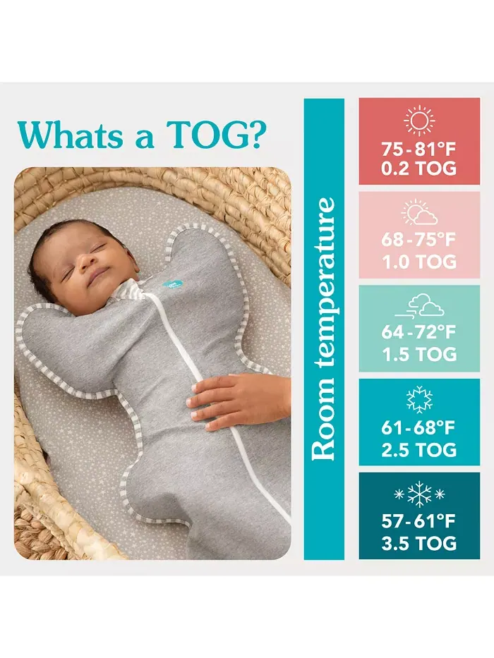 Легкое одеяло-кокон Swaddle Up - бамбук 1.0 TOG Love To Dream — изображение 8 из 8, розовый