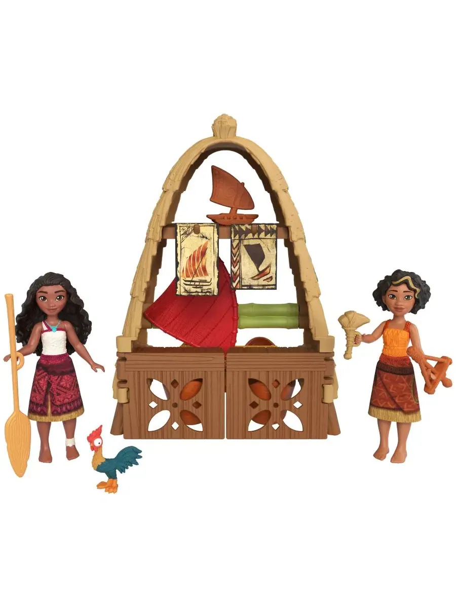 Игровой набор «Моана 2 и мастерская Лото» Disney Princess — изображение 6 из 6, мульти