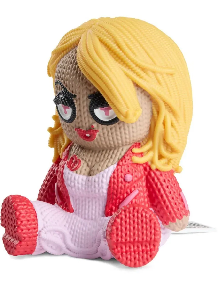 Коллекционная виниловая фигурка Bride of Chucky - Tiffany Handmade By Robots, высота 14 см — изображение 2 из 3, нет цвета