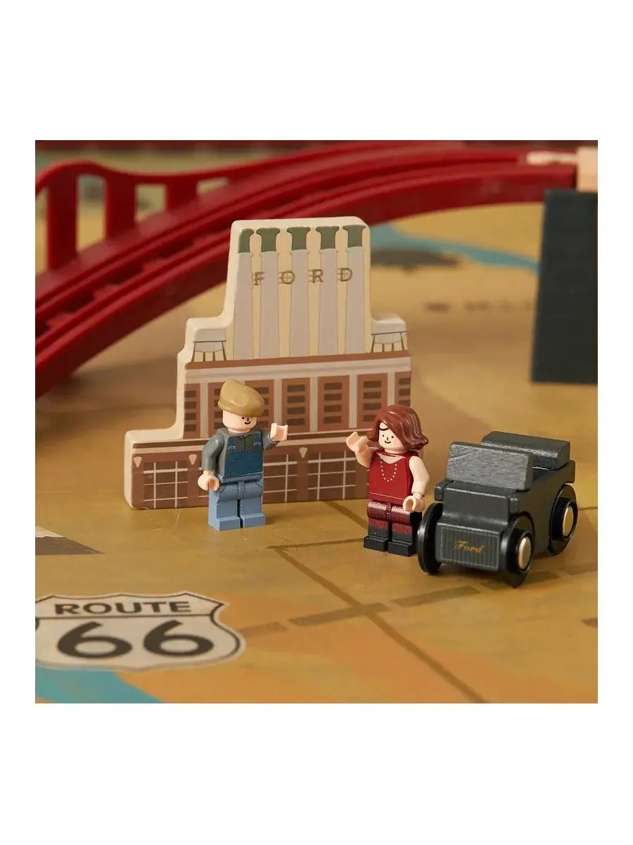 Детский игровой стол с поездом 1920 Railway Adventure Tiny Land, 1.2 м — изображение 11 из 11, нет цвета