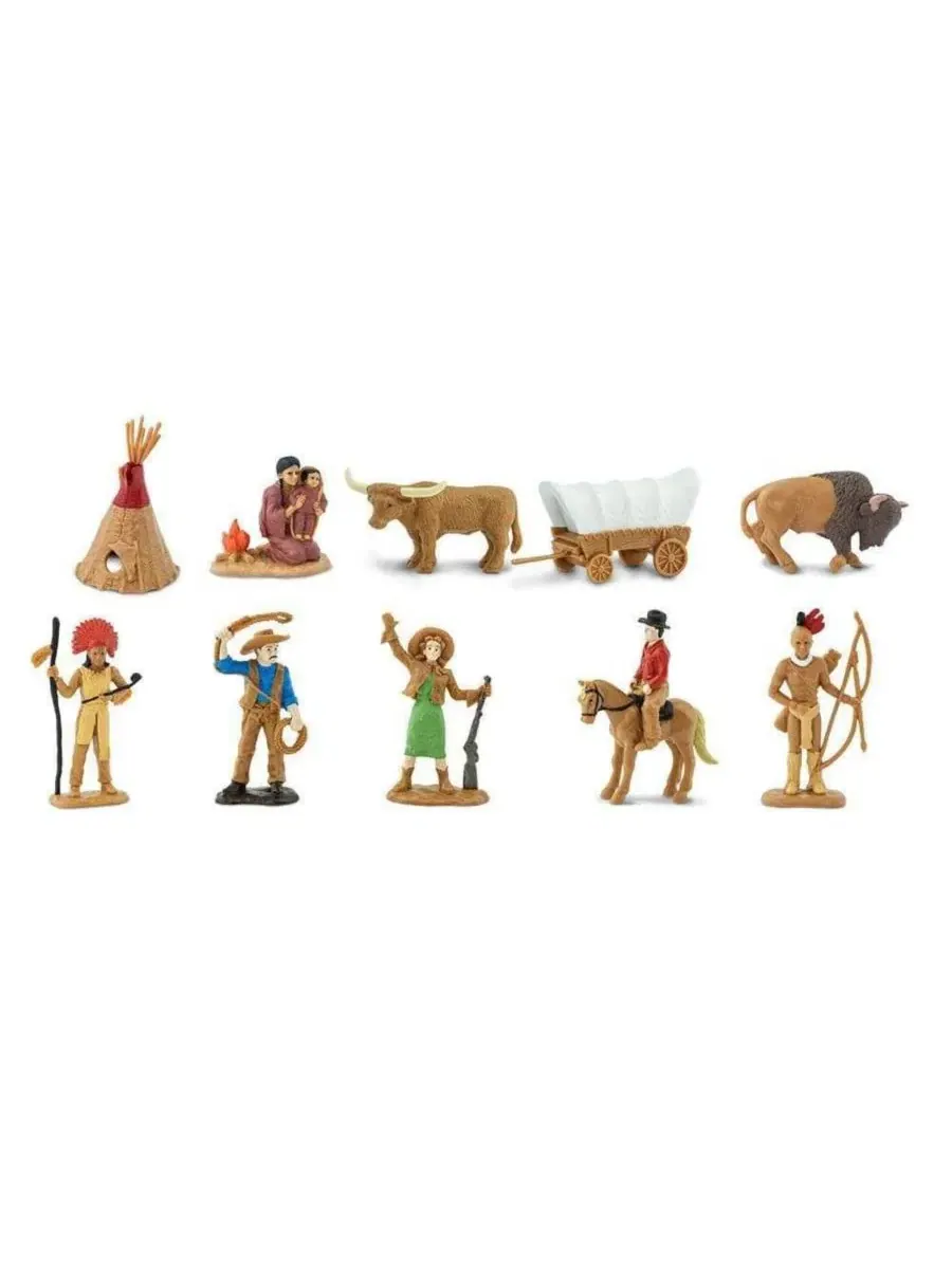 Набор фигурок Wild West, Safari Ltd — изображение 2 из 3, нет цвета