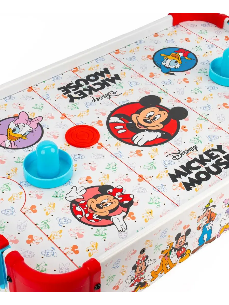 Настольный аэрохоккей с Микки Маусом, электронный World Tech Toys — изображение 8 из 8, нет цвета