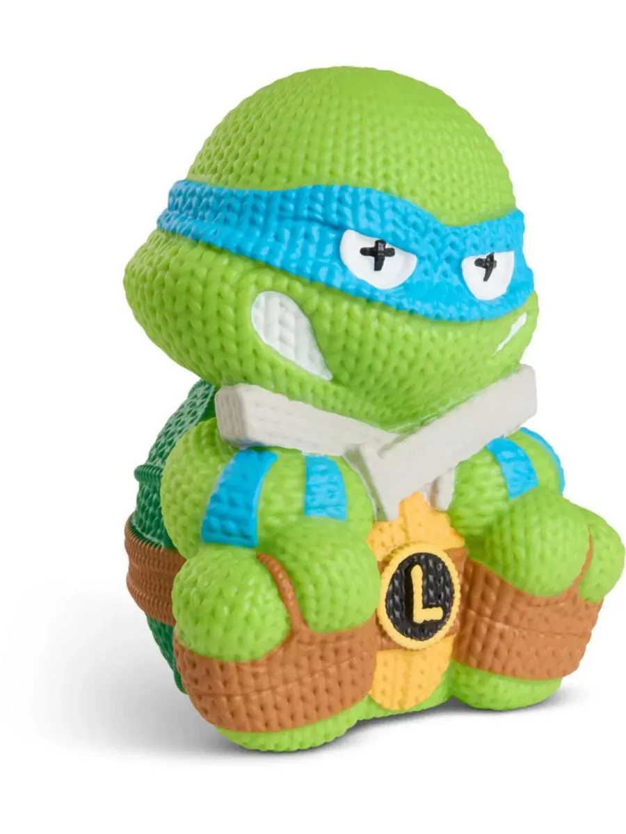 Виниловая фигурка Леонардо из "Черепашек-ниндзя" Handmade By Robots — изображение 2 из 3, нет цвета