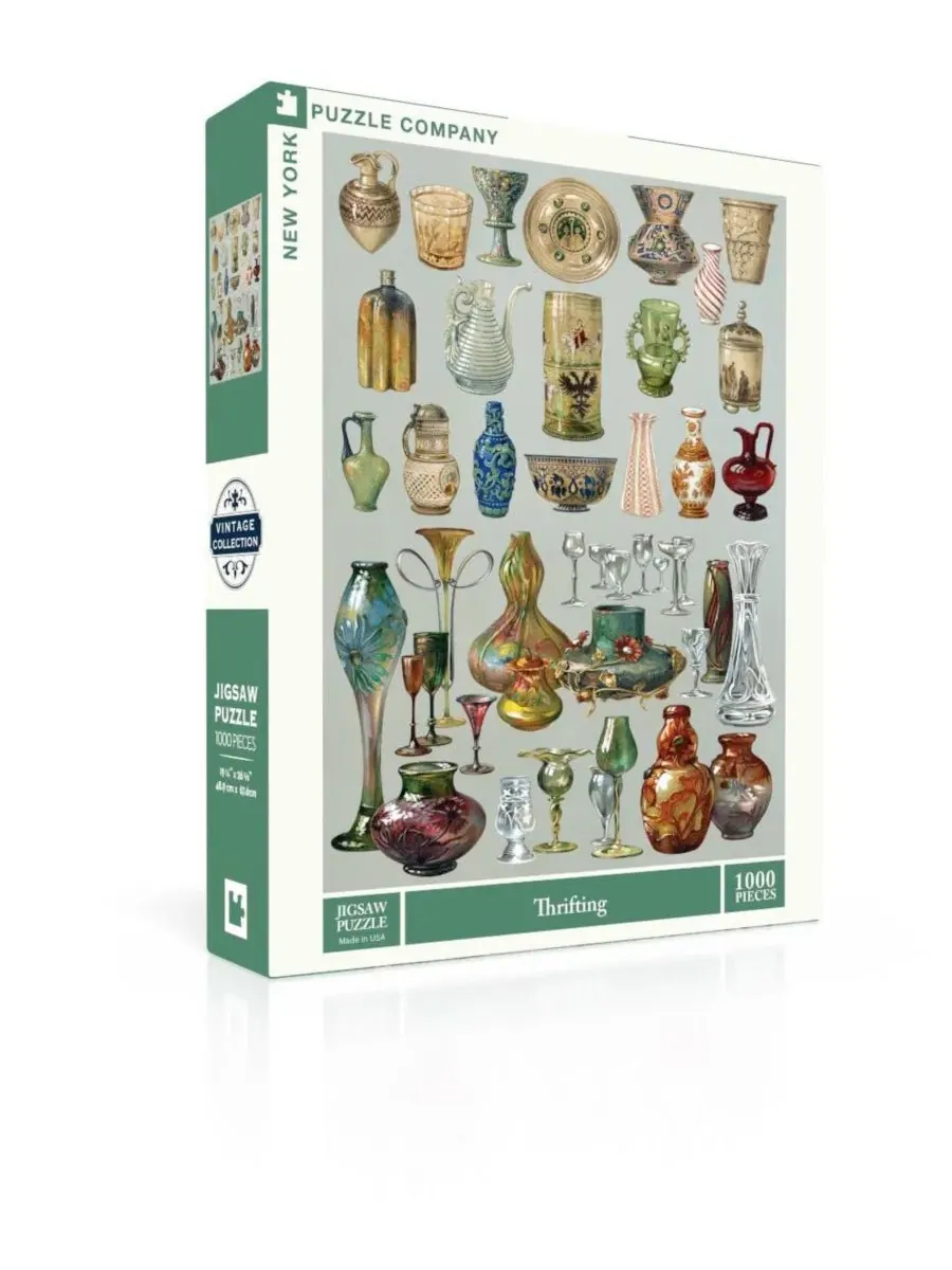 Пазл из 1000 элементов Thrifting New York Puzzle Company — изображение 2 из 4, нет цвета