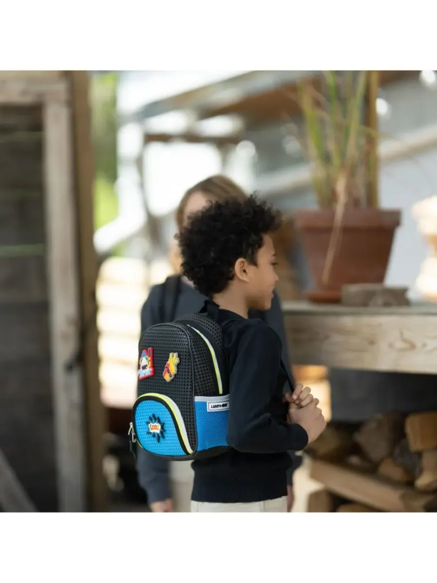 Рюкзак Light Plus Nine Boys Little Starter Light + Nine — изображение 2 из 3, синий