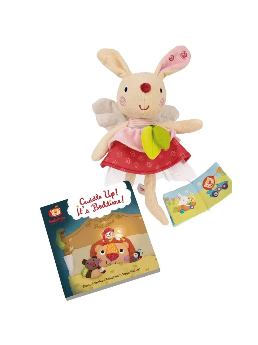 Набор «Книжка для сна с зайчиком Пиппой» и плюшевая игрушка Bababoo And Friends — изображение 1 из 7, нет цвета