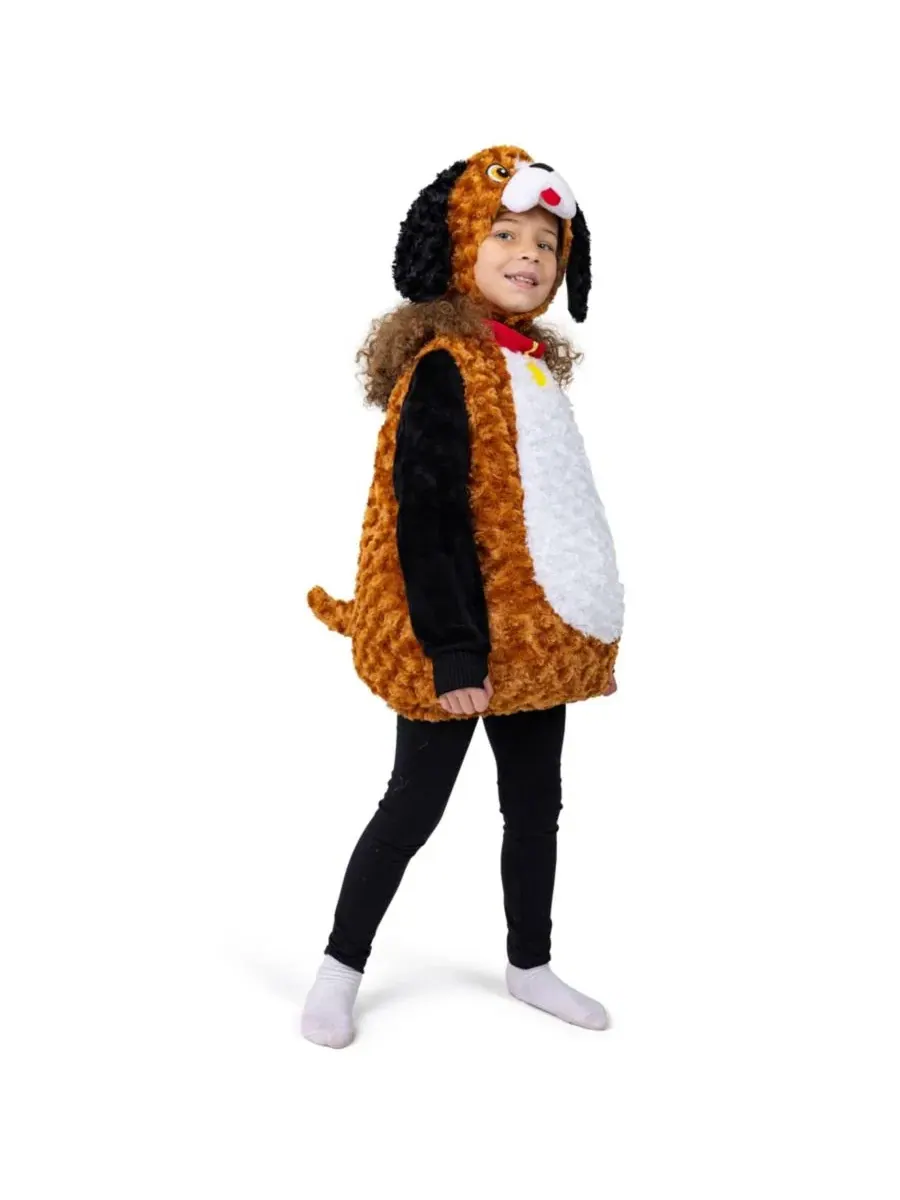 Костюм щенка с капюшоном и хвостом Dress Up America — изображение 2 из 2