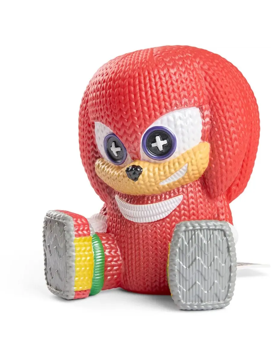 Коллекционная виниловая фигурка Knuckles Metallic Sonic the Hedgehog Handmade By Robots, 14 см — изображение 2 из 3