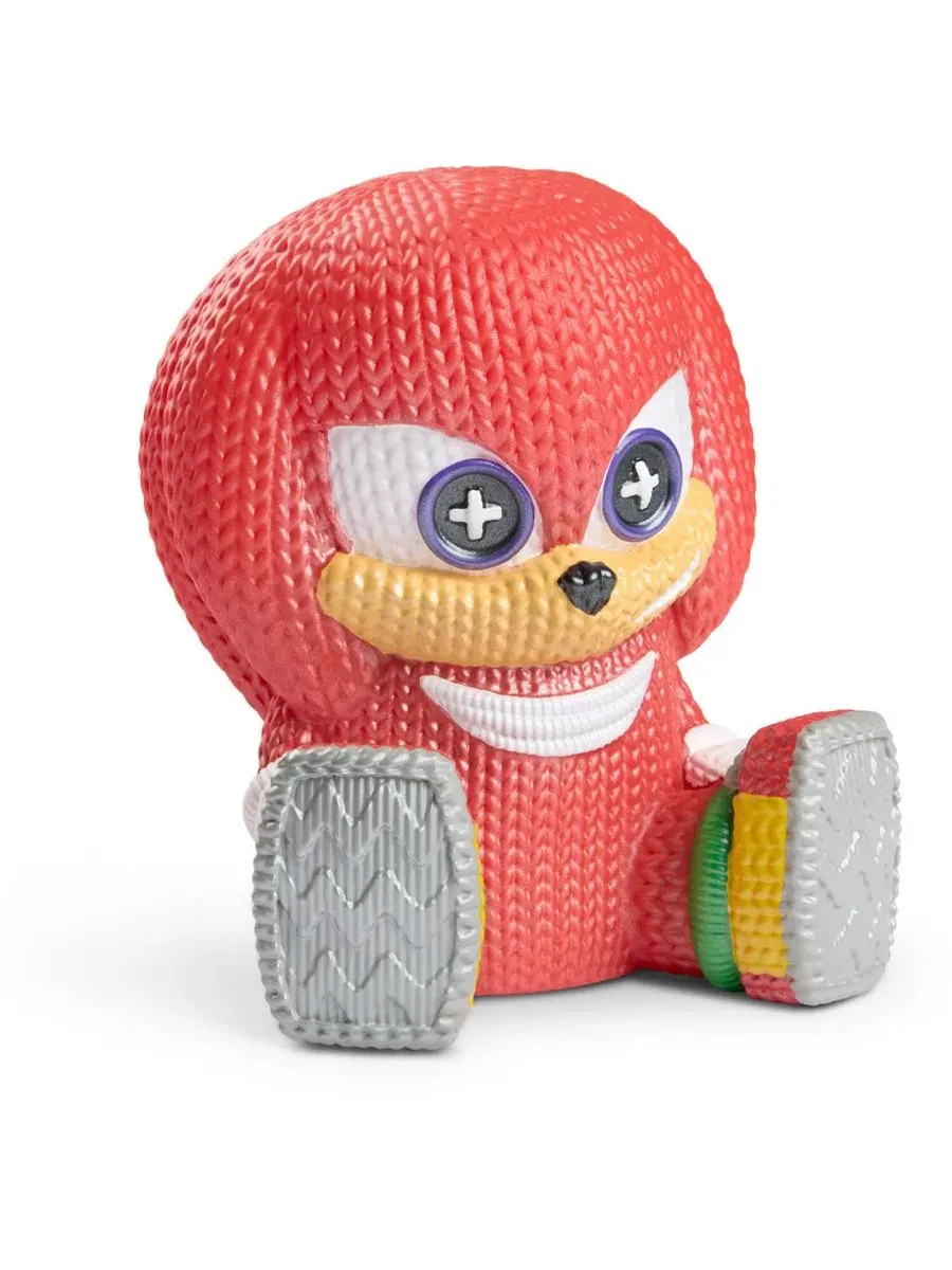 Коллекционная виниловая фигурка Knuckles Metallic Sonic the Hedgehog Handmade By Robots, 14 см — изображение 3 из 3