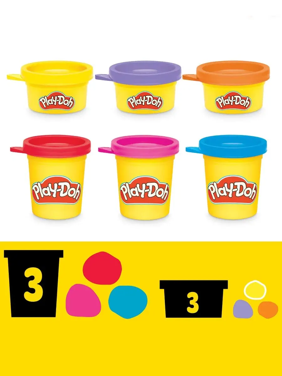 Набор для лепки с игрушками Disney Junior Mickey and Mouse Stamp and Go Megapack Play-Doh — изображение 3 из 11