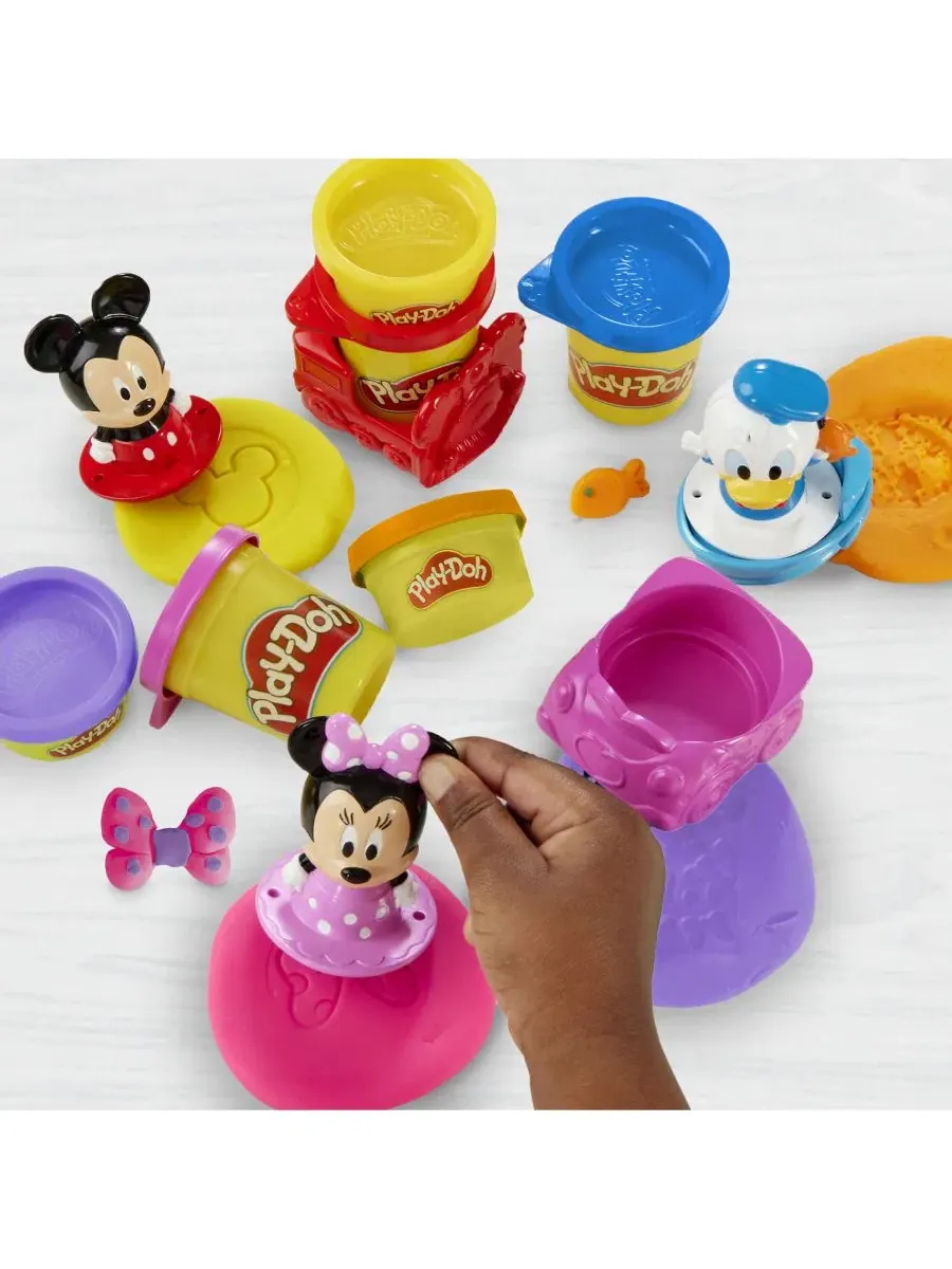 Набор для лепки с игрушками Disney Junior Mickey and Mouse Stamp and Go Megapack Play-Doh — изображение 8 из 11