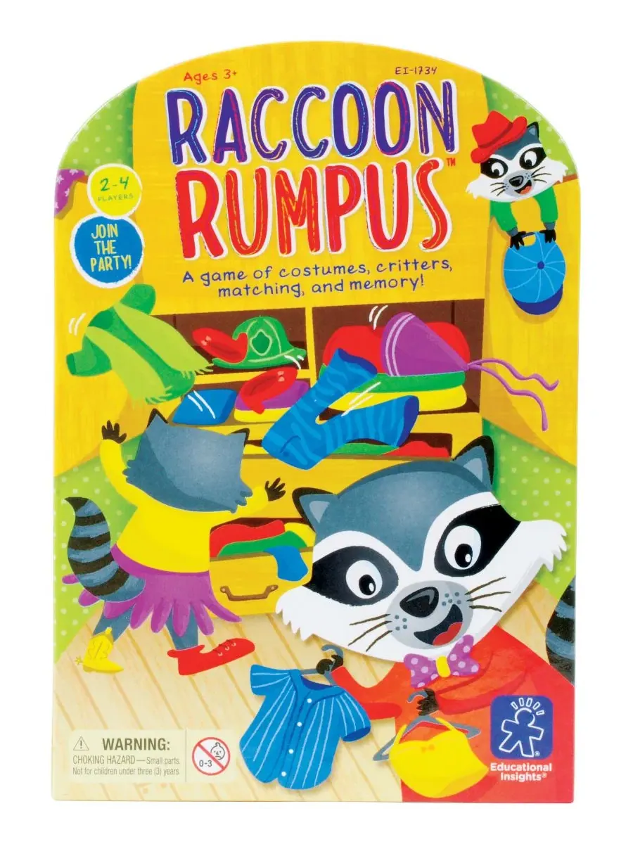 Настольная игра Raccoon Rumpus Educational Insights — изображение 10 из 16