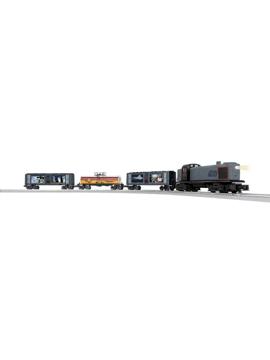 Железнодорожный набор Disney Star Wars Empire RS-3 LionChief Freight Electric O Gauge с Bluetooth — мульти
