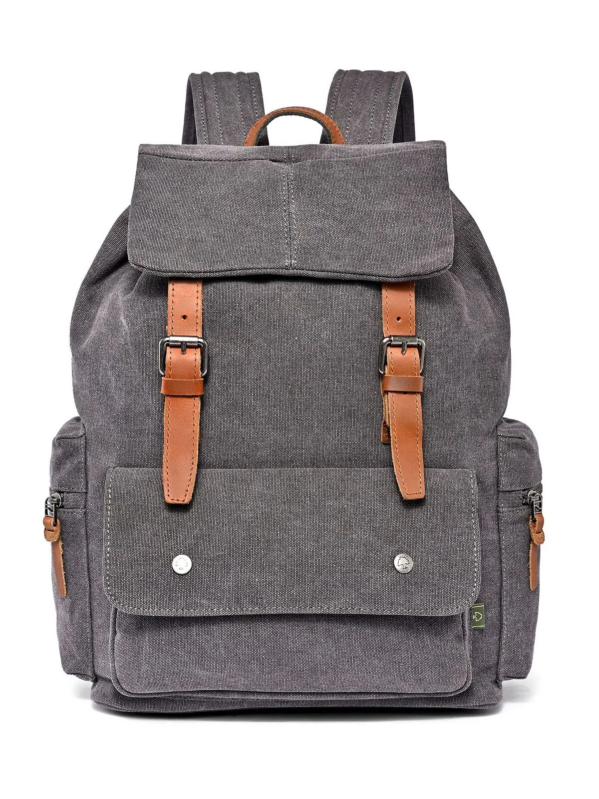 Холщовый рюкзак Coast Ranch TSD BRAND — изображение 1 из 11, серый