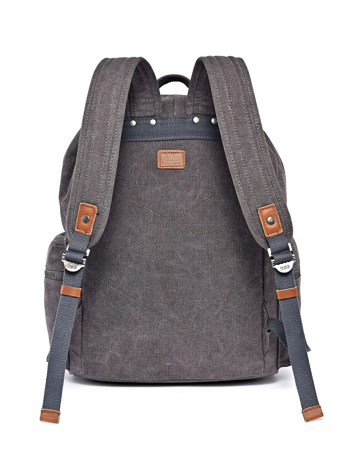 Холщовый рюкзак Coast Ranch TSD BRAND — изображение 5 из 11, серый