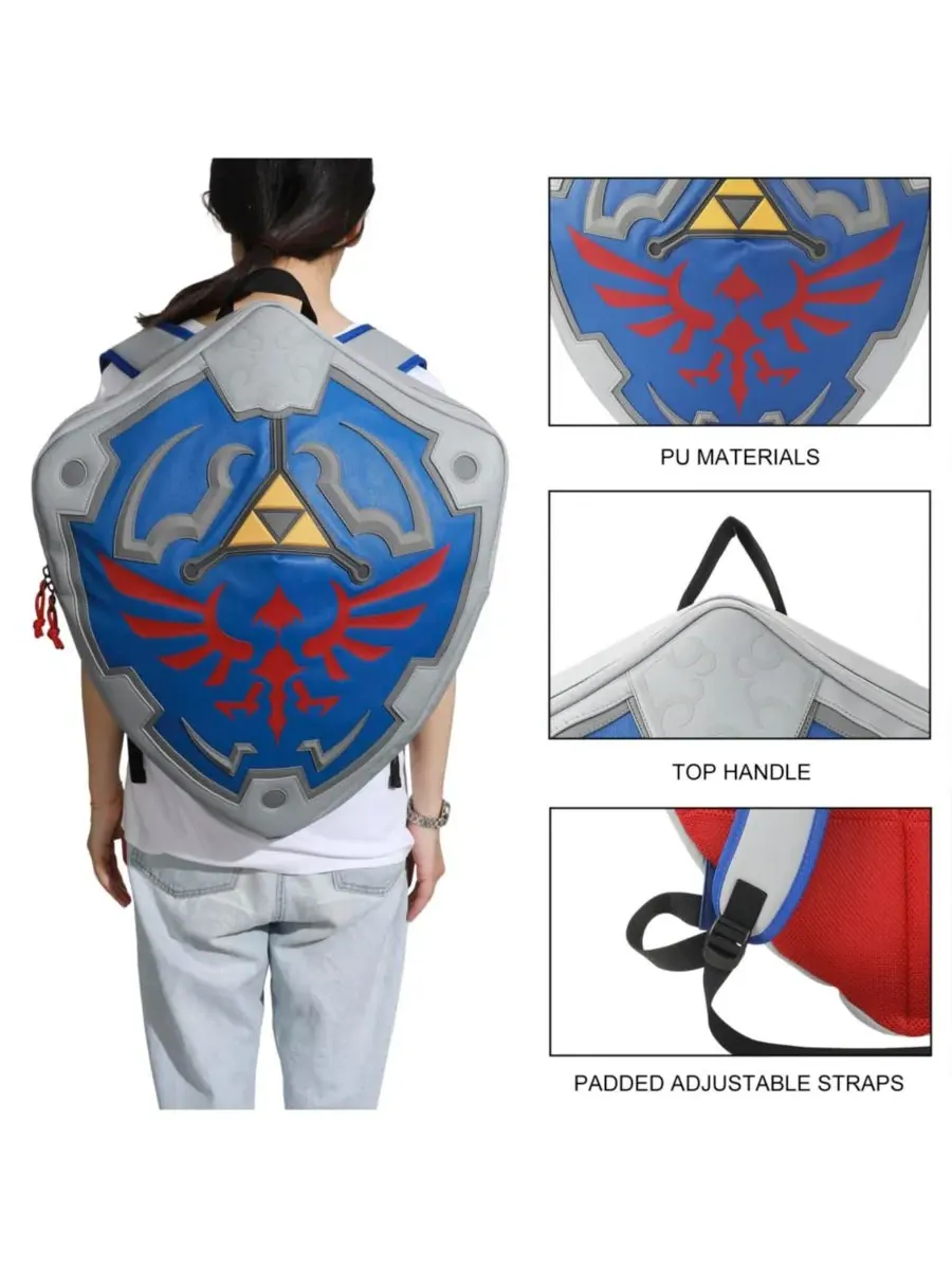 Рюкзак Хайлиан The Legend of Zelda, Legend Of Zelda Hylian Shield — изображение 4 из 7