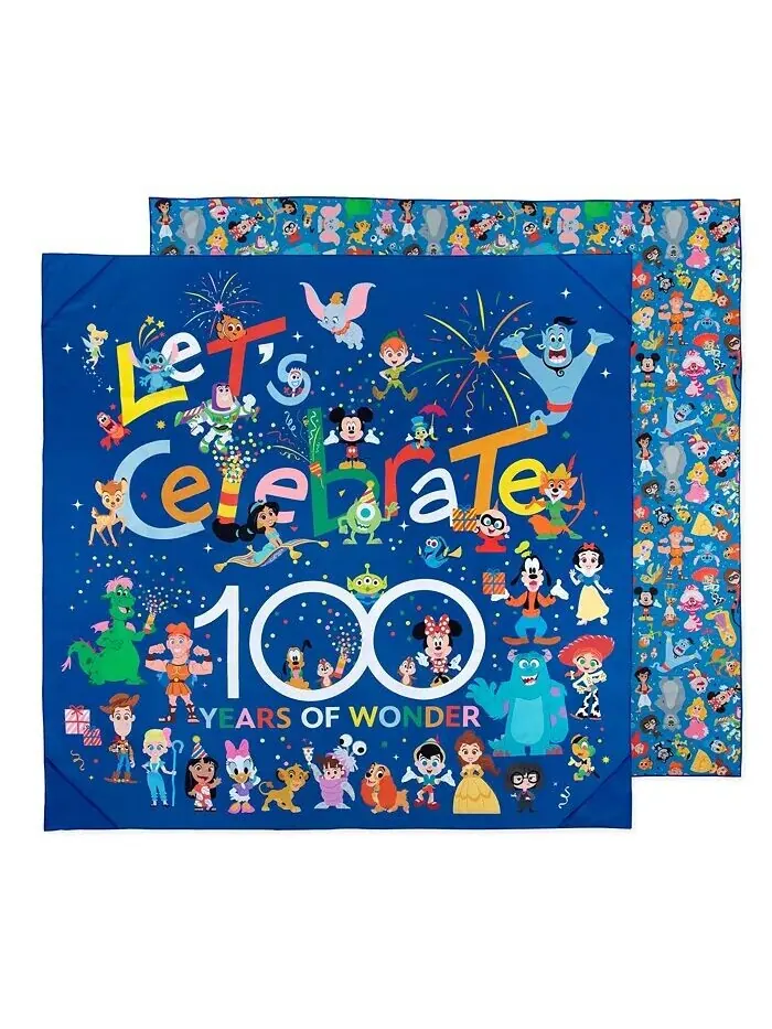 Легкое одеяло Roll and Go в честь 100-летия Baby Disney Bumkins — изображение 1 из 9
