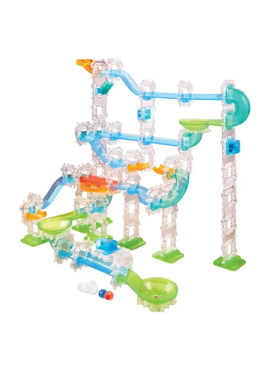 Конструктор MINDBLOWN Glow Roll Marble Run с подсветкой, 92 детали Discovery Kids