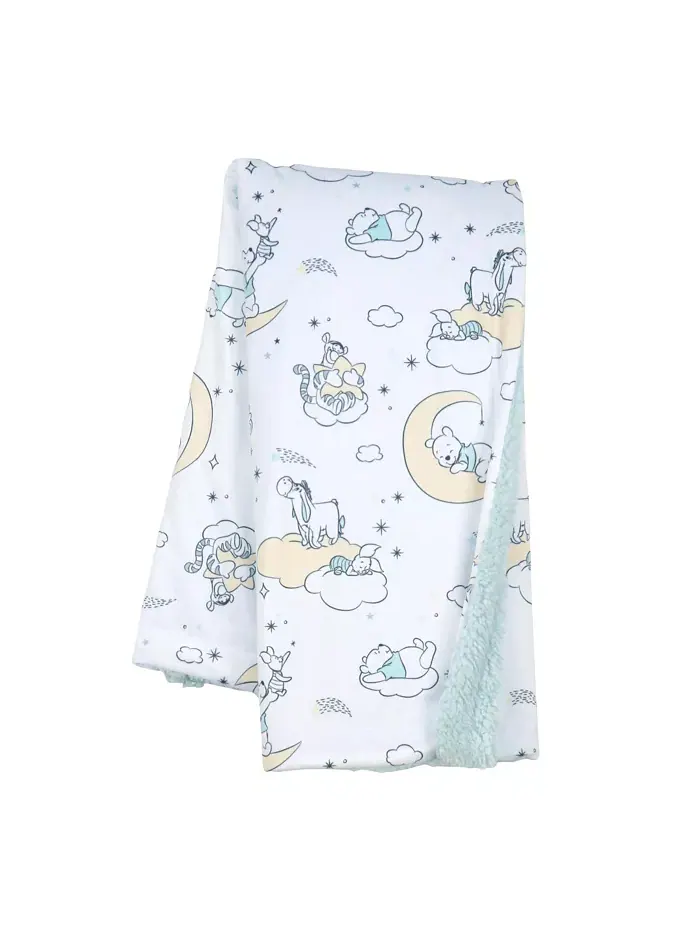Детское флисовое одеяло Disney Cozy Friends Винни Пух Lambs & Ivy — изображение 1 из 5