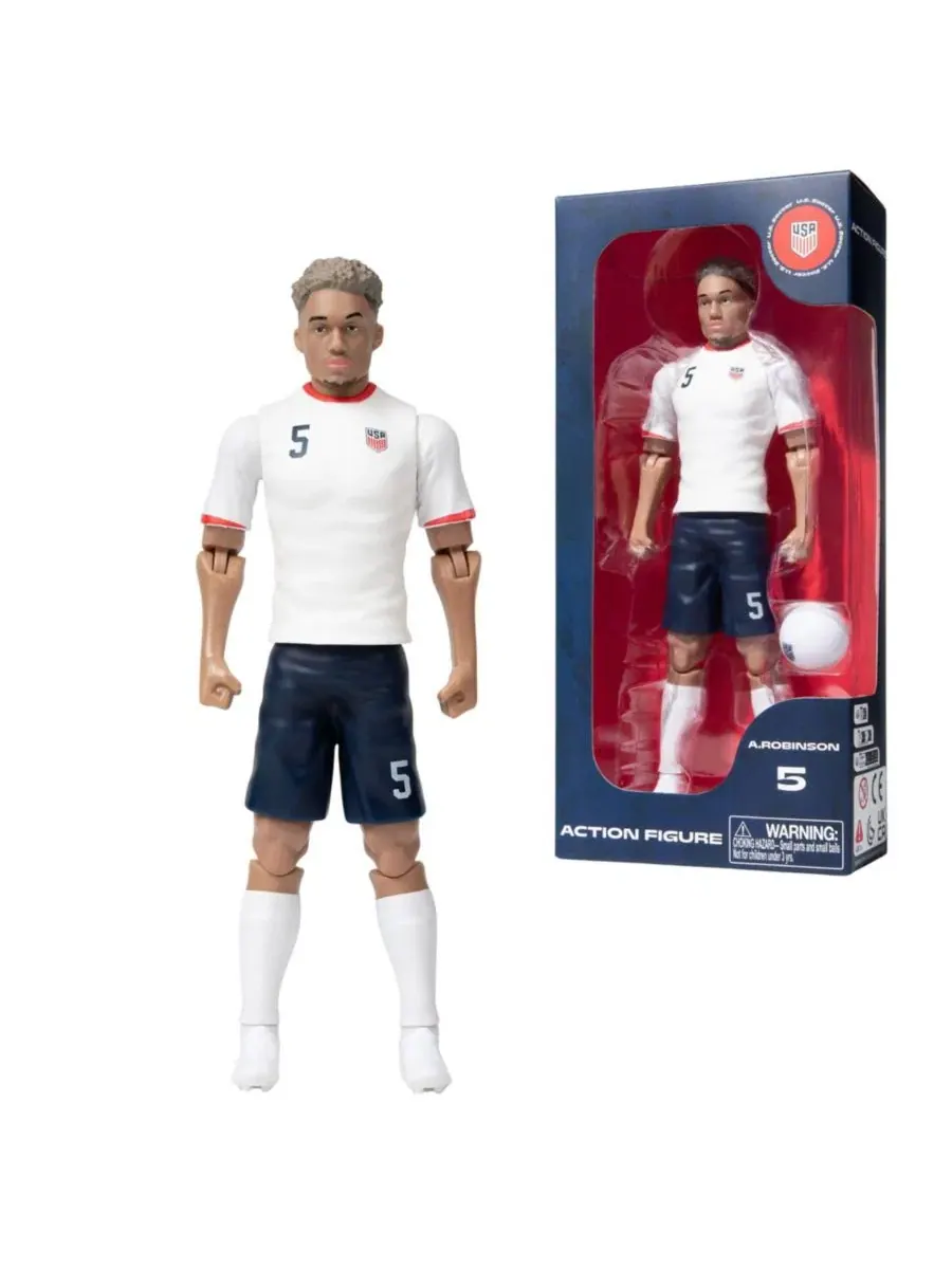 Коллекционная футбольная фигурка SOCKERS USMNT Антони Робинсона высотой 20 см Banbo Toys