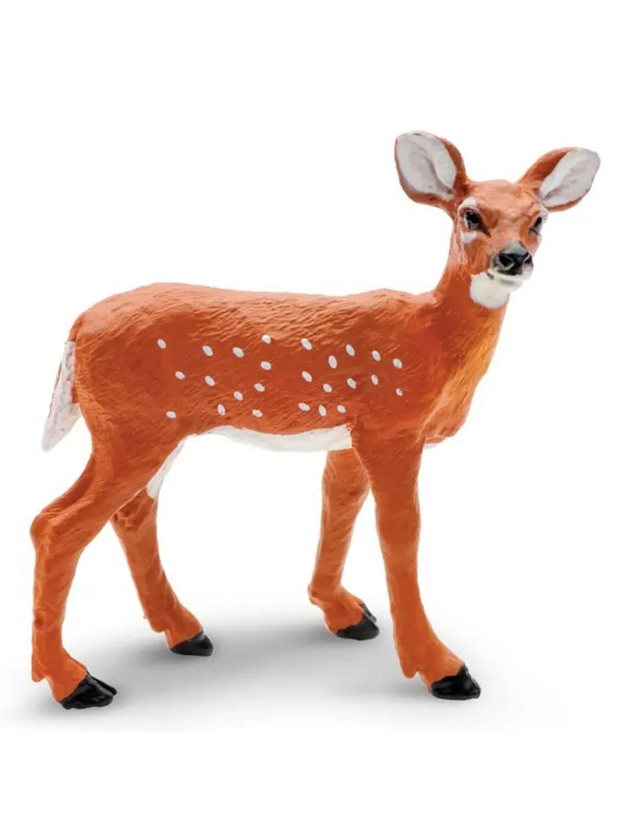Фигурка белохвостого оленя Whitetail Fawn North American Wildlife Safari Ltd