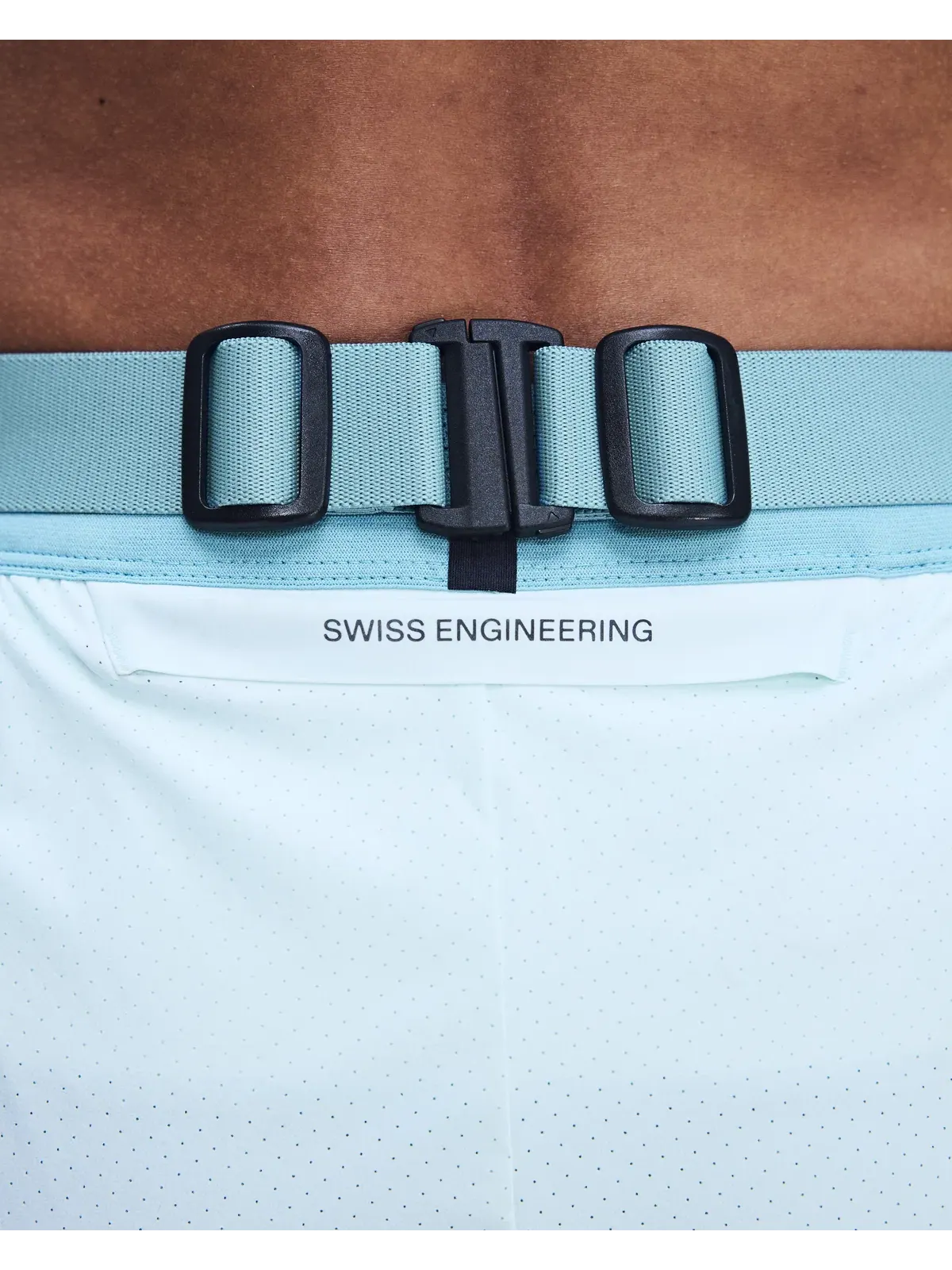 Беговая поясная сумка с регулируемым ремнем Speed Belt On, Wash — изображение 4 из 7, светло-сероватый