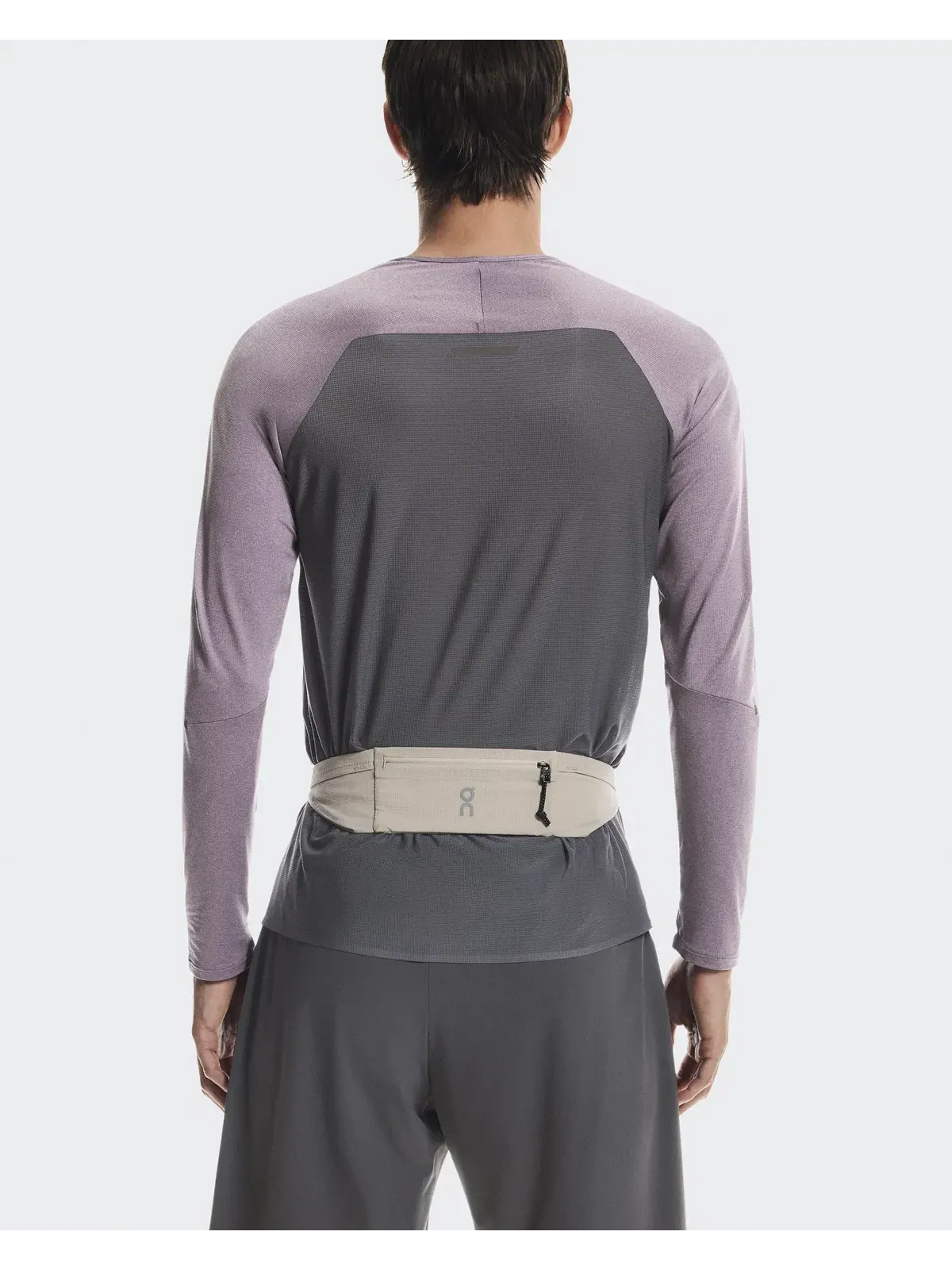 Беговая поясная сумка легкая износостойкая Speed Belt On — изображение 4 из 7, туманный