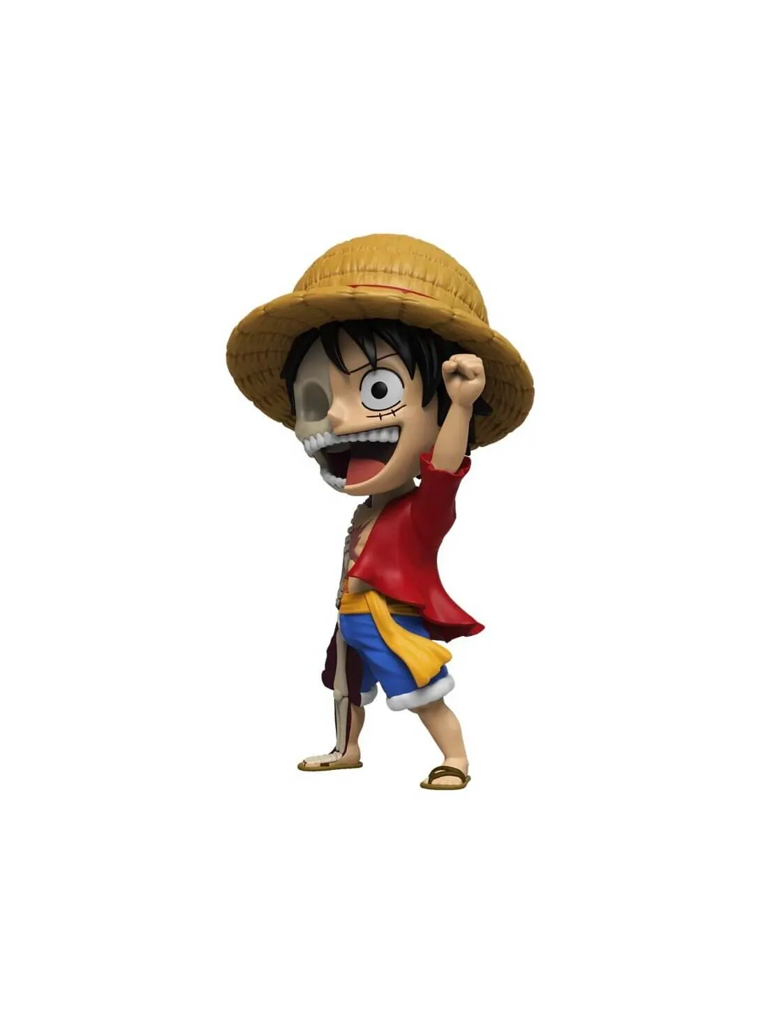 Фигурка Jason Freeny One Piece Mighty Jaxx XXRAY Plus: Luffy — изображение 3 из 5, мультиколор