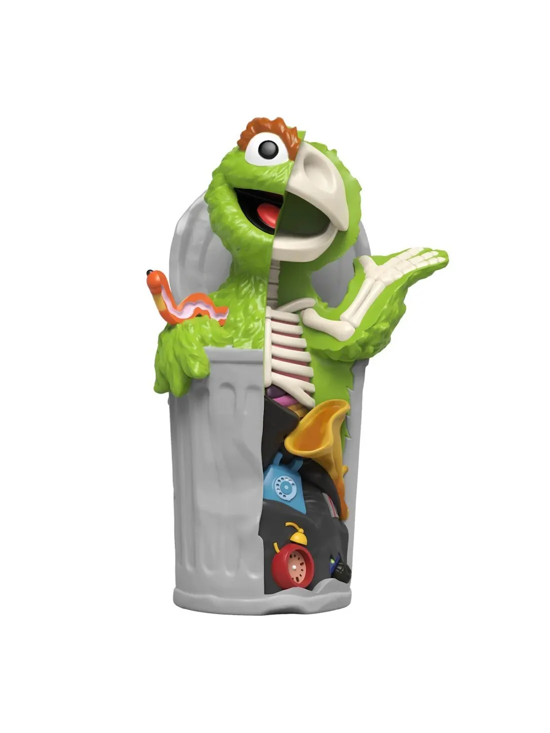 Фигурка Jason Freeny Mighty Jaxx XXRay Plus Oscar The Grouch