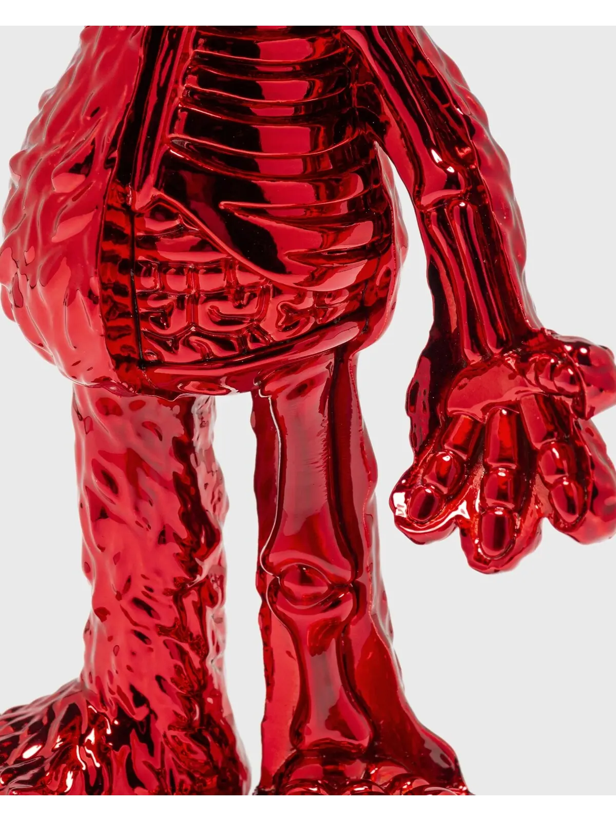 Фигурка Jason Freeny XXRAY Plus x Mighty Jaxx Elmo (Chrome Red Edition) — изображение 4 из 5