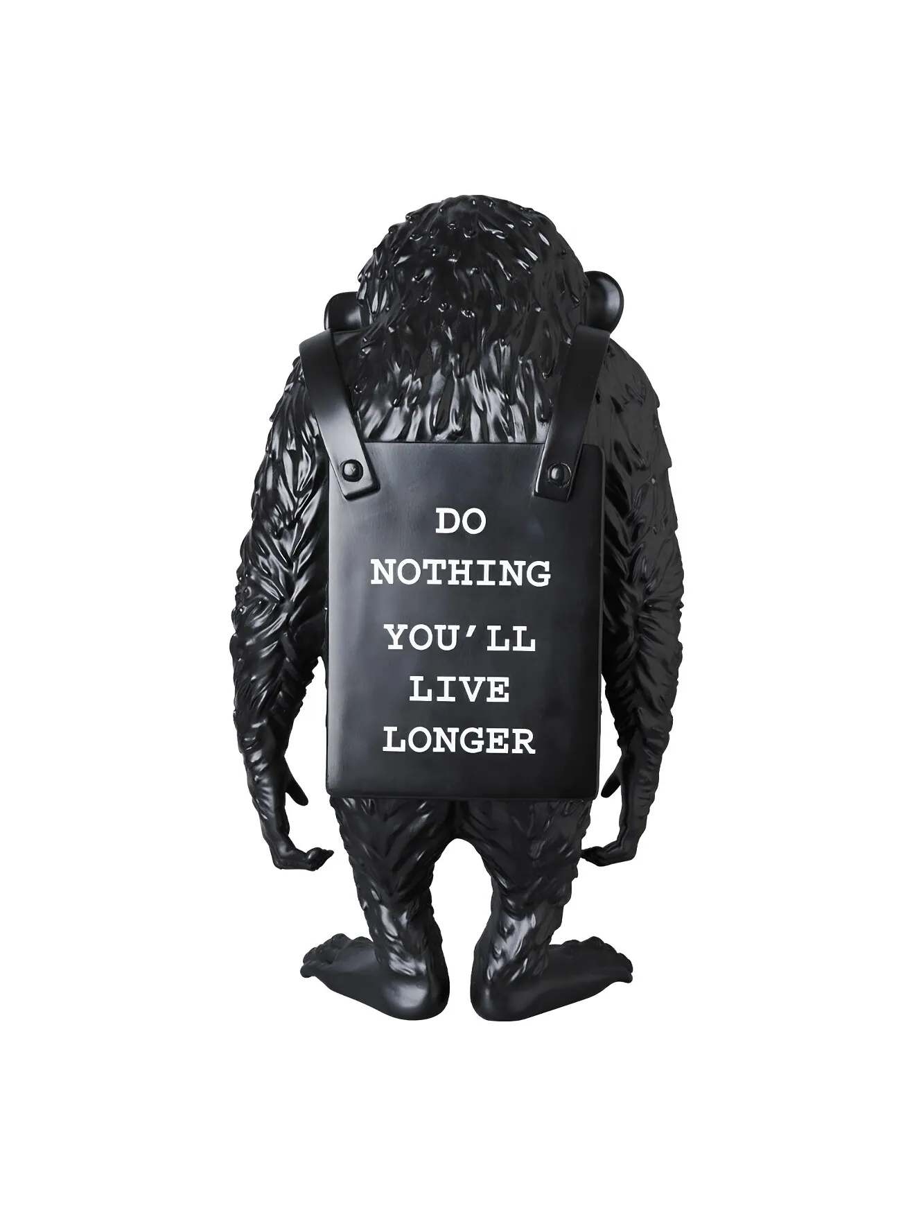 Фигурка Medicom Toy Banksy Brandalism Monkey Sign — изображение 2 из 3, черный