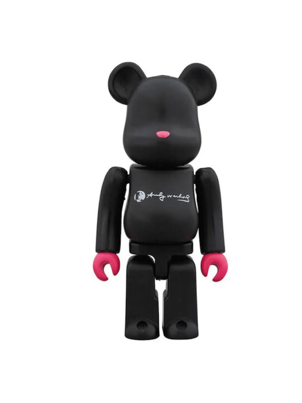 Фигурка виниловая Bearbrick Andy Warhol DesignerCon 100%