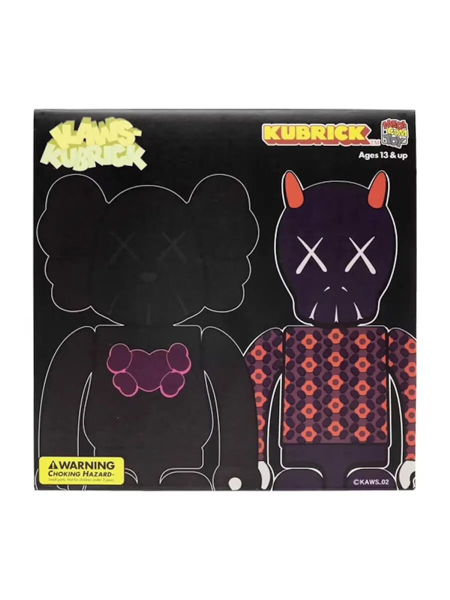 Набор виниловых фигурок KAWS x Medicom Bus Stop Series Volume 1, 2 фигурки — изображение 2 из 2