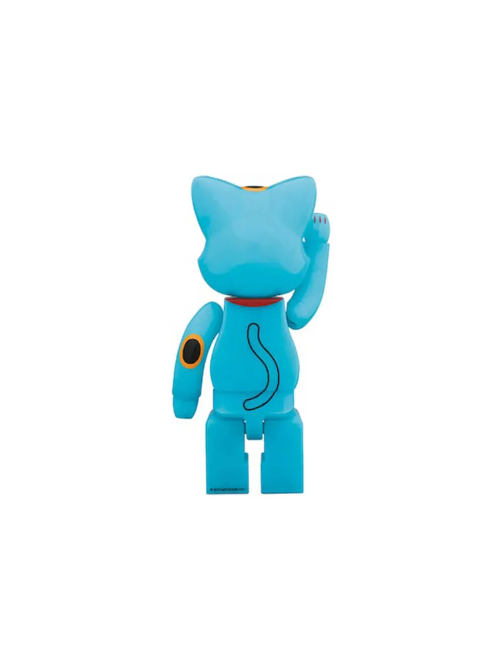 Фигурка Bearbrick NY@BRICK Maneki Neko 400% — изображение 2 из 2, голубой