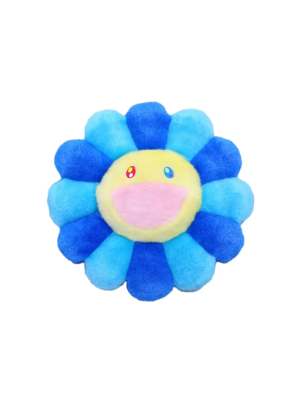 Мягкая плюшевая фигурка Takashi Murakami Flower, 30 см — изображение 1 из 2, синий/голубой/желтый