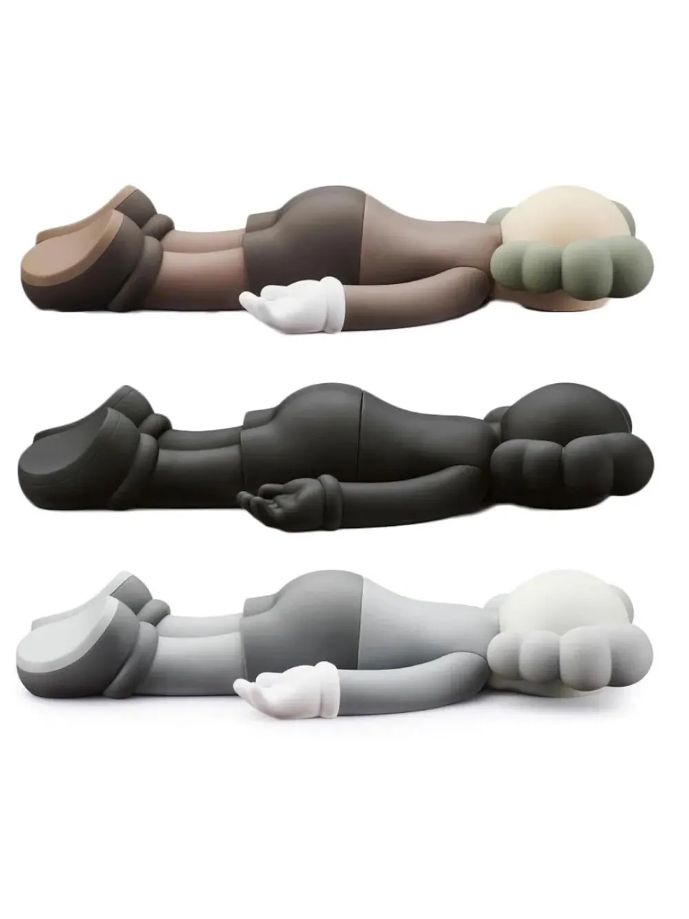 Набор виниловых фигурок Kaws Companion 2020 — изображение 1 из 2, коричневый/черный/серый
