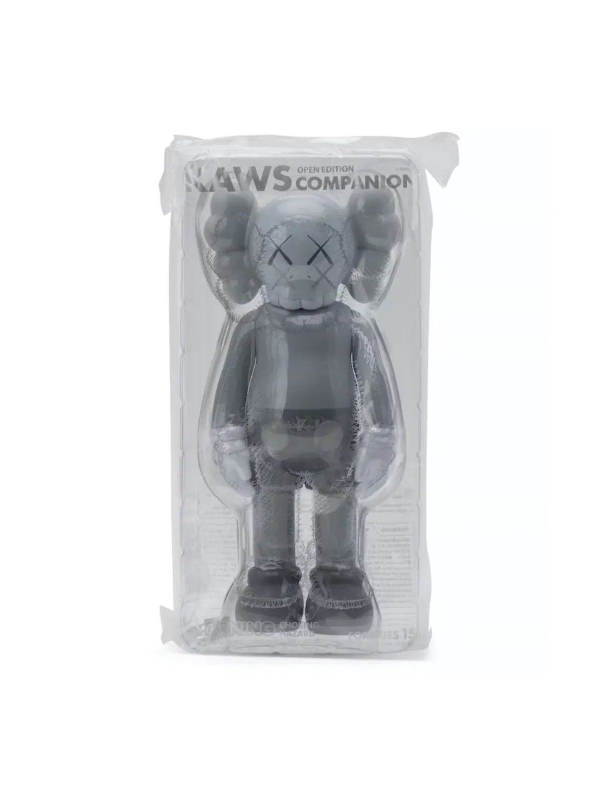 Виниловая фигурка Kaws Companion Open Edition — изображение 2 из 2, серый
