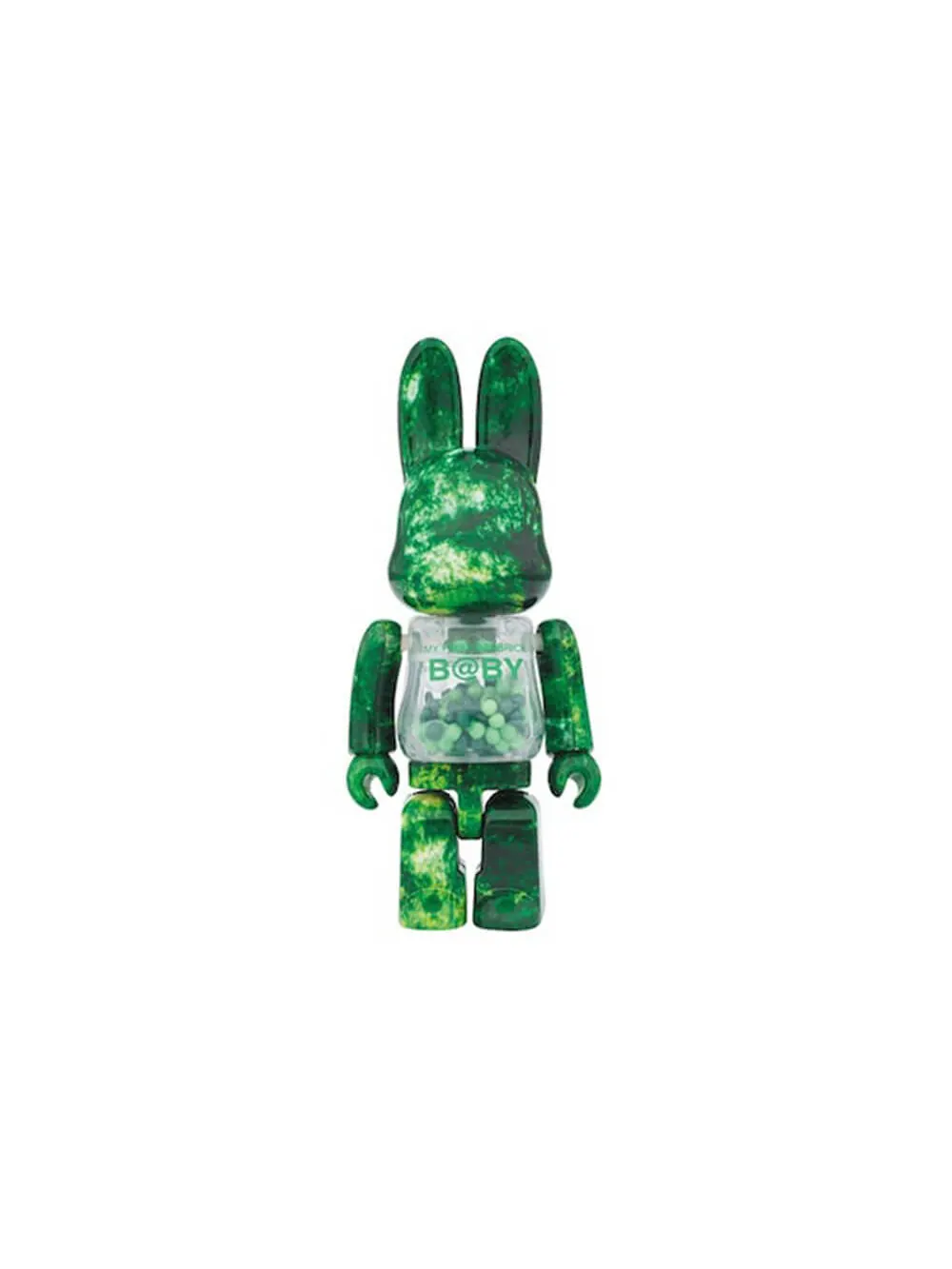 Фигурка Bearbrick My First Rabbrick Baby 100% & 400% Set — изображение 2 из 3, зеленый