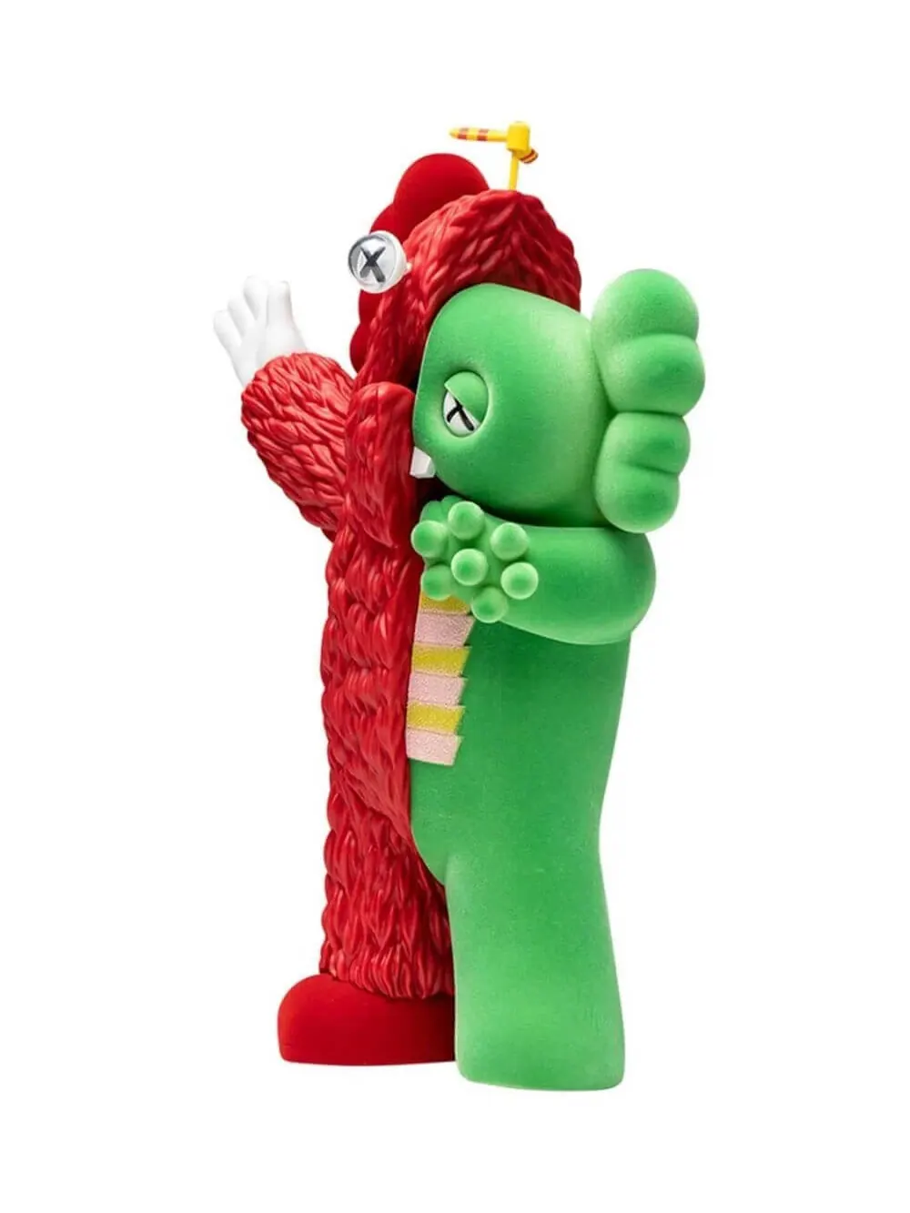 Виниловая фигурка KAWS Kachamukku — изображение 2 из 4, зеленый/красный