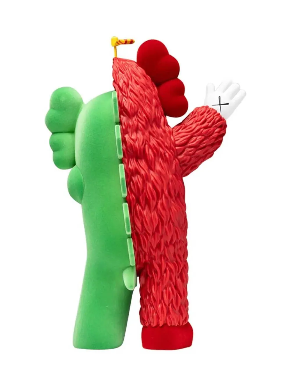 Виниловая фигурка KAWS Kachamukku — изображение 3 из 4, зеленый/красный
