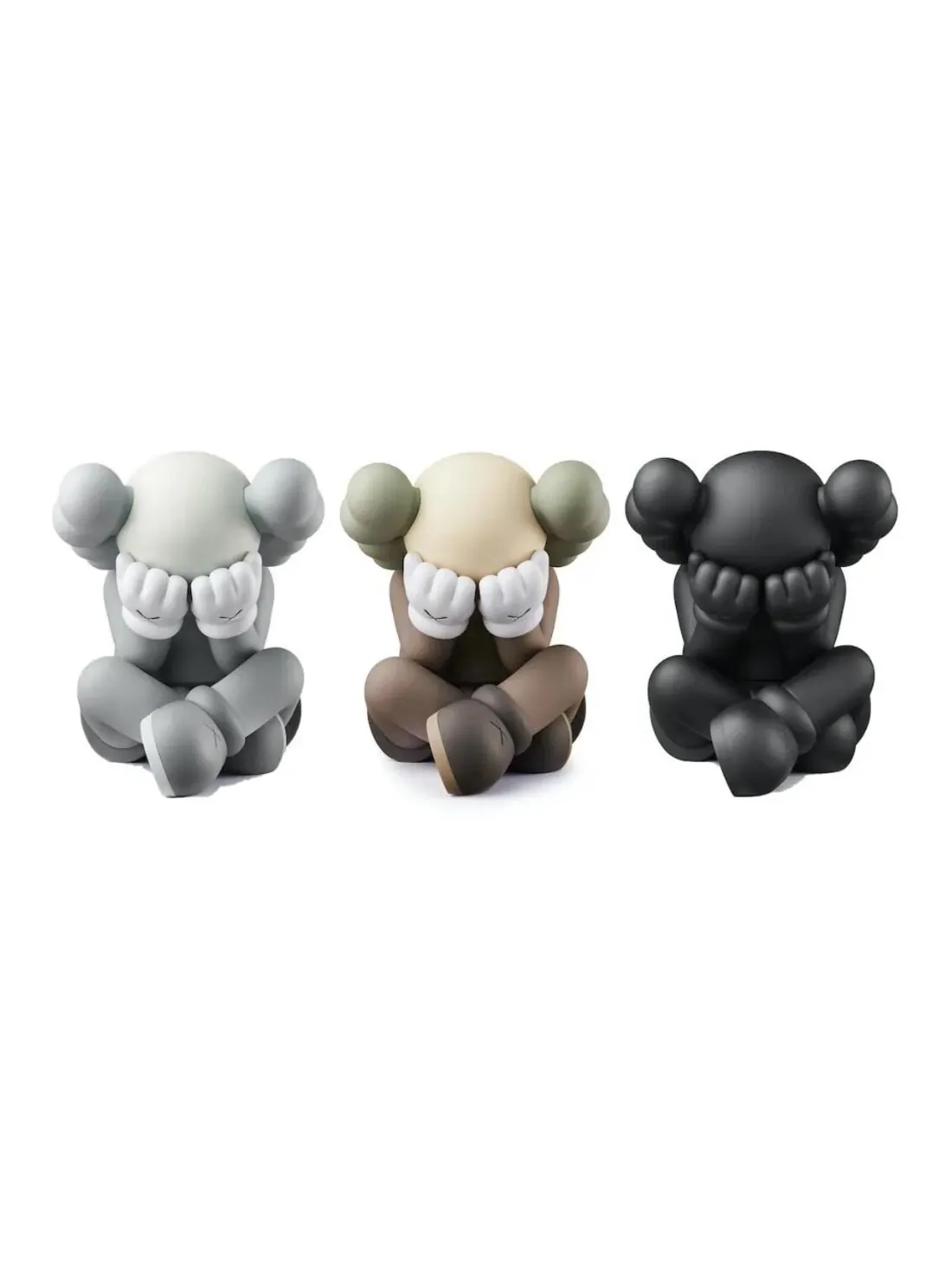 Набор виниловых фигурок Kaws Separated — изображение 1 из 2, серый/коричневый/черный